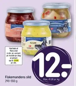 REMA 1000 Fiskemandens sild tilbud