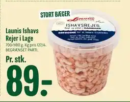 Min Købmand Launis Ishavs Rejer i Lage tilbud