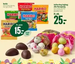 Min Købmand Anthon Berg Fugleæg eller Marcipanæg tilbud