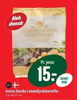 Min Købmand Gestus Danske Lammefjordskartofler tilbud