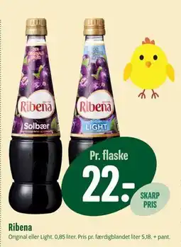 Min Købmand Ribena tilbud
