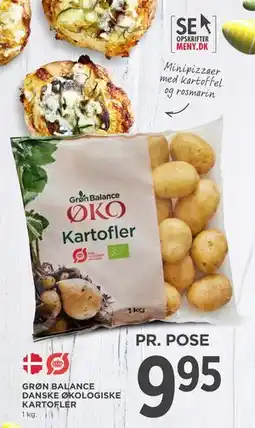 MENY GRØN BALANCE DANSKE ØKOLOGISKE KARTOFLER tilbud