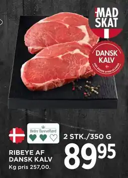MENY RIBEYE AF DANSK KALV tilbud