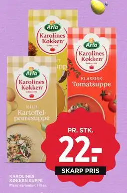 MENY KAROLINES KØKKEN SUPPE tilbud