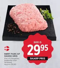 MENY RØRT FARS AF DANSK GRIS tilbud