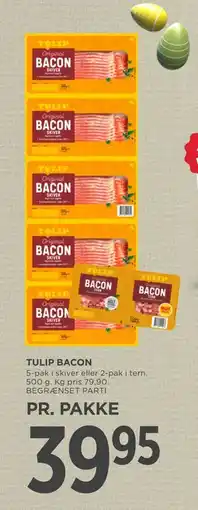 MENY TULIP BACON tilbud