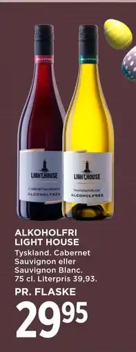 MENY ALKOHOLFRI LIGHT HOUSE tilbud