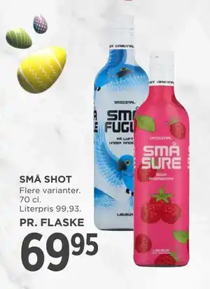 MENY SMÅ SHOT tilbud