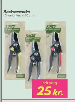 Hi five Beskæresaks tilbud