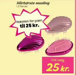 Hi five Hårbørste musling tilbud