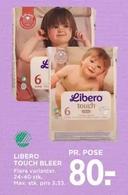 MENY LIBERO TOUCH BLEER tilbud