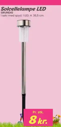 Hi five Solcellelampe LED tilbud