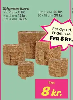 Hi five Søgræs kurv tilbud