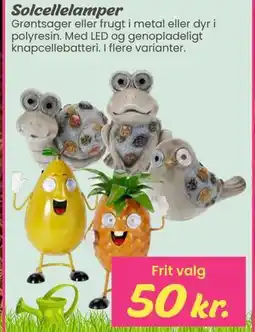 Hi five Solcellelamper tilbud