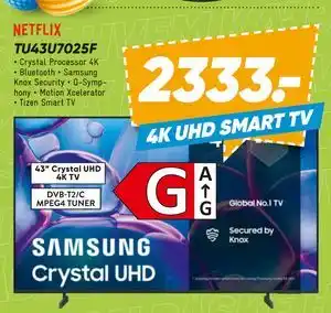 Bilka SAMSUNG TU43U7025F tilbud
