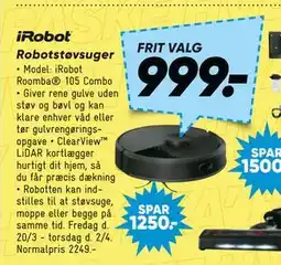 Bilka Robotstøvsuger tilbud