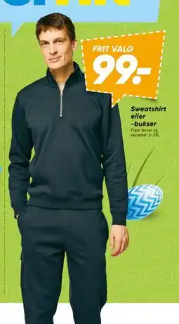 Bilka Sweatshirt eller -bukser tilbud