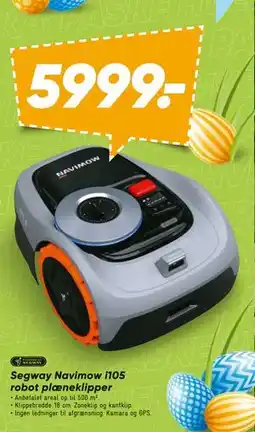 Bilka Segway Navimow i105 robot plæneklipper tilbud