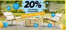 Bilka Skovbjerg loungesæt tilbud