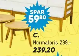 Bilka Utah bord bord Ø 50 cm tilbud