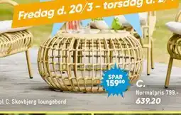 Bilka Skovbjerg loungebord tilbud