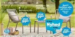 Bilka Loungebord tilbud