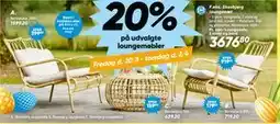 Bilka Skovbjerg loungesofa tilbud