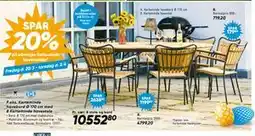 Bilka SPAR. 20%. på udvalgte Kerteminde havemøbler tilbud