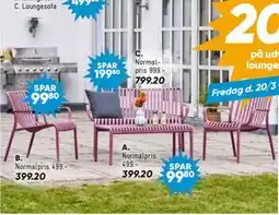 Bilka Loungesofa tilbud