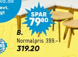 Bilka Utah bord bord Ø 60 cm tilbud