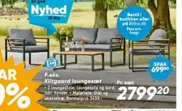 Bilka Klitgaard loungesæt tilbud