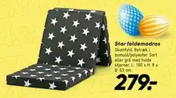 Bilka Star foldemadras tilbud