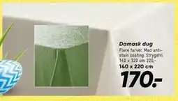 Bilka Damask dug tilbud