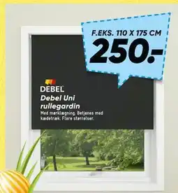 Bilka Debel Uni rullegardin tilbud
