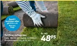 Bilka Turfline rullegræs tilbud