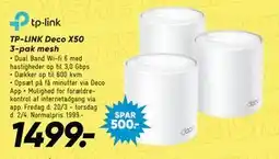 Bilka TP-LINK Deco X50 3-pak mesh tilbud