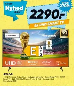 Bilka HISENSE 55A6Q tilbud
