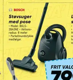 Bilka Støvsuger med pose tilbud