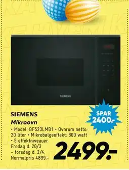 Bilka Mikroovn tilbud