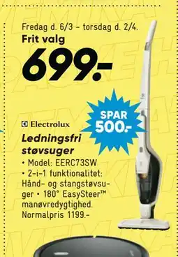 Bilka Ledningsfri støvsuger tilbud