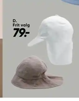 Bilka Bøllehat eller kasket med skygge tilbud