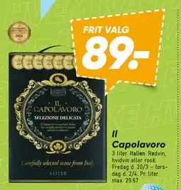Bilka Il Capolavoro tilbud