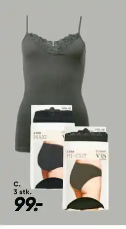 Bilka Undertrøje eller 2-pak trusser tilbud