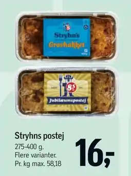 Føtex Stryhns postej tilbud