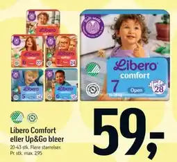 Føtex Libero Comfort eller Up&Go bleer tilbud