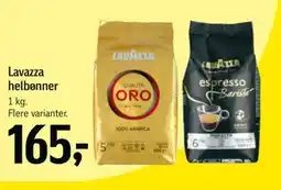 Føtex Lavazza helbønner tilbud