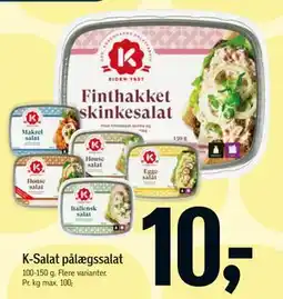 Føtex K-Salat pålægssalat tilbud