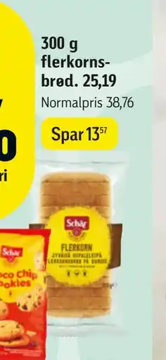 Føtex 300 g flerkorns brød tilbud