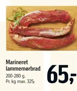 Føtex Marineret lammemørbrad tilbud