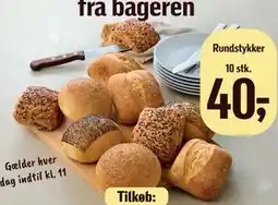 Føtex Rundstykker tilbud